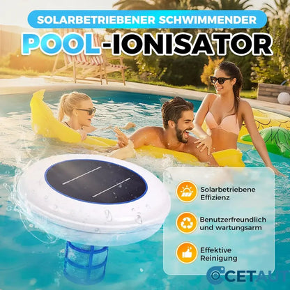 Kristallklarer Pool – ohne Chemie, mit Solarenergie! 🌞SOLARBETRIEBENER SCHWIMMENDER POOL-IONISATOR