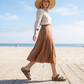 🏖️2026 Summer New Arrive✨Women's Criss-Cross Woven Strap Wedge Sandals – Comfortable, Stylish & Perfect for Summer Days ☀️