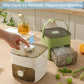 🎁Last Day Promotion 47% OFF🔥Essential for summer🥤🧊 Ice Cube Maker with Storage – 48 cubes at once, leak‑proof lid. Stackable, saves space. Includes ice scoop & tong.