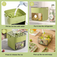🎁Last Day Promotion 47% OFF🔥Essential for summer🥤🧊 Ice Cube Maker with Storage – 48 cubes at once, leak‑proof lid. Stackable, saves space. Includes ice scoop & tong.