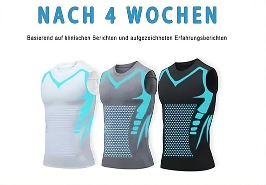 👚 50% RABATT! 🔥 Ionic Shaping ärmelloses Shirt – 2026 Neue Version – Figurformend, atmungsaktiv & perfekt für unter jedem Outfit ✨