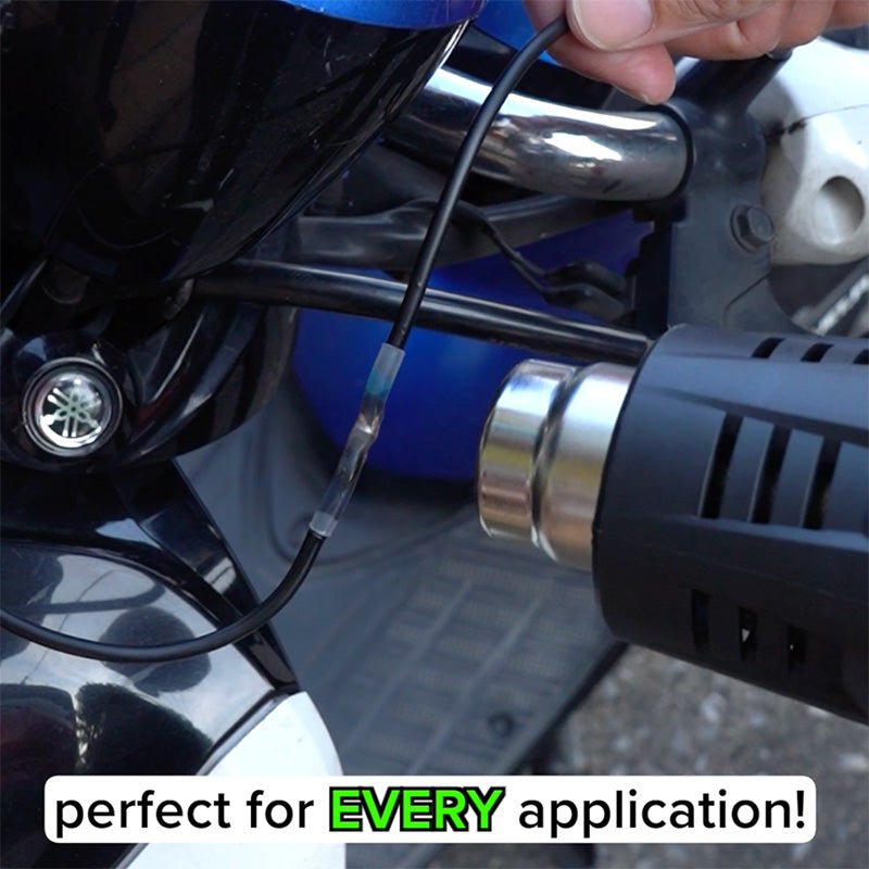 🔧 50% RABATT! 💡 100x wasserdichter Schrumpfschlauch mit Lötmittel – Für Kabelverbinder & Mittelanschlüsse – Ideal für Elektronik, KFZ oder DIY – sichere & isolierte Verbindung in Sekunden 🔥