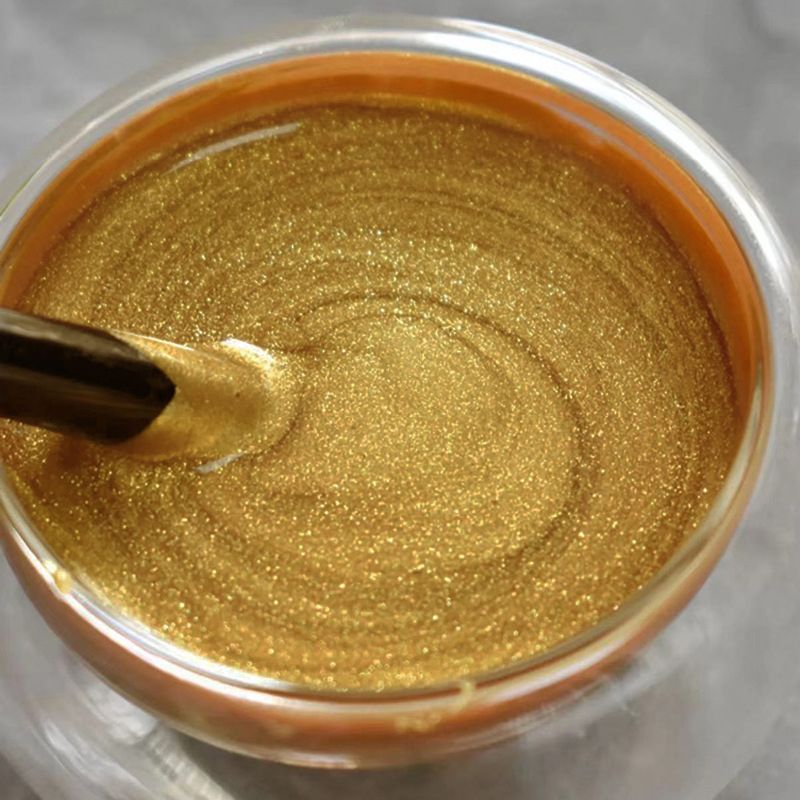 ✨🏠 50% Rabatt: Umweltfreundliche wasserbasierte Goldfarbe – Höchste Wetterbeständigkeit & einfache Anwendung für elegante Innen- & Außendekoration! ✨👍