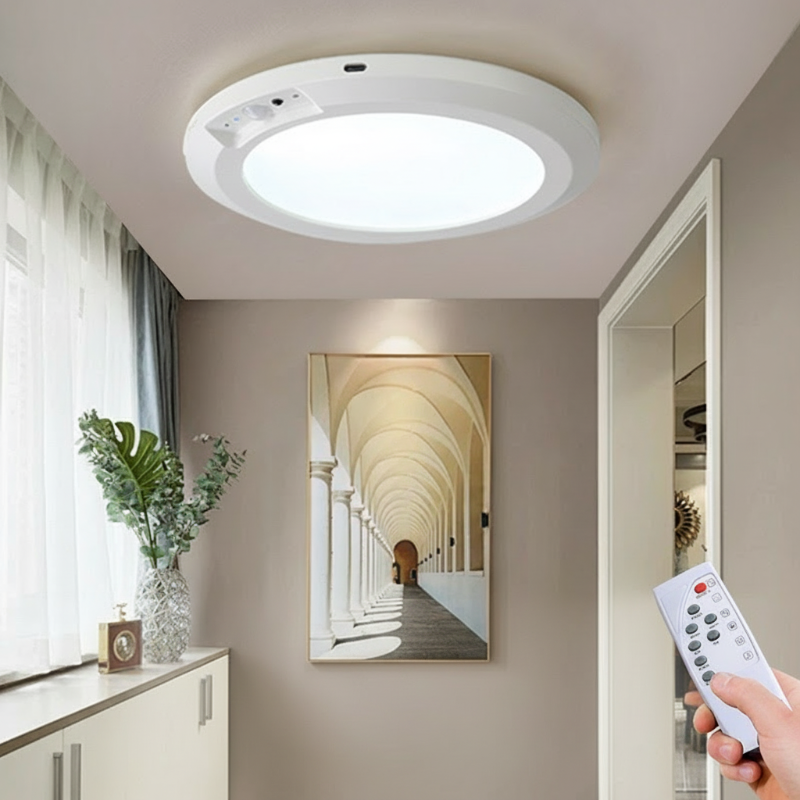 💡 INTELLIGENTE BELEUCHTUNG FÜR IHR ZUHAUSE! ✨ Magnetische Deckenleuchte mit Bewegungssensor und Fernbedienung