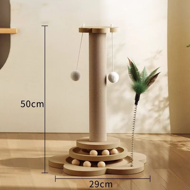 🐱🔥 50% RABATT 🧸 Multifunktionaler Kratzbaum für Katzen – spielen, kratzen & entspannen in einem 🐾 platzsparend & stabil