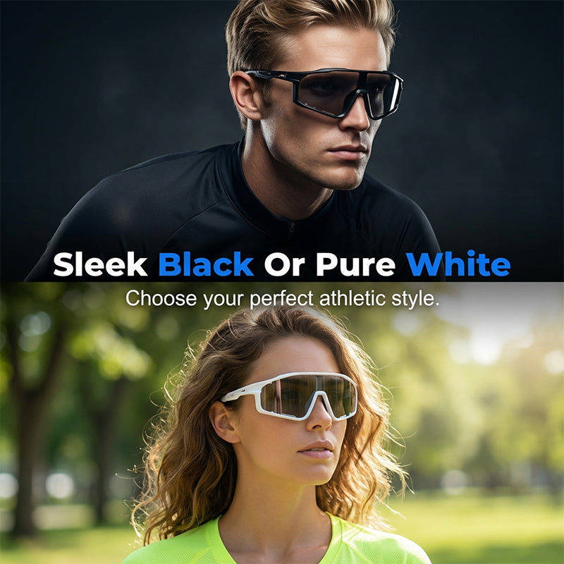 📢📢50% RABATT!! ⏰Photochrome Fahrradbrille mit UV400-Schutz