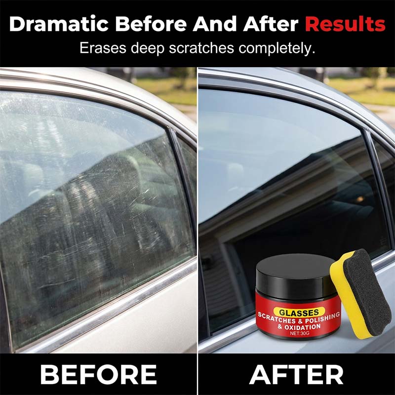 🚗Polier- und Reparaturpaste für Glaskratzer