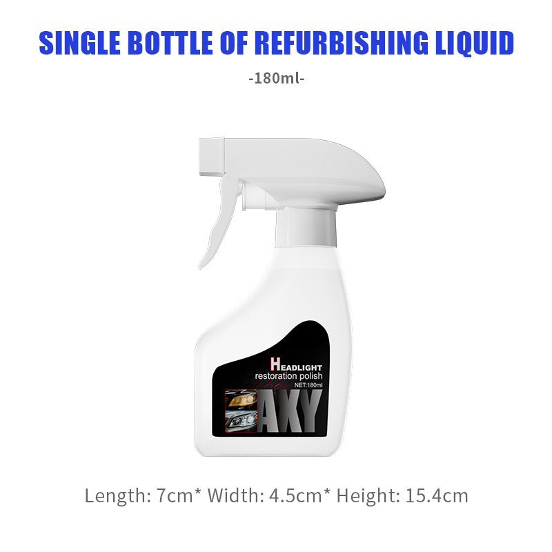 Spray zur Scheinwerferaufbereitung