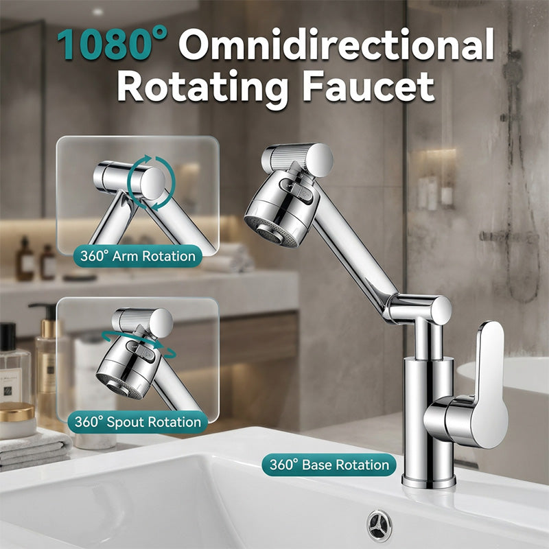⏳🔥 NUR FÜR BEGRENZTE ZEIT: 50 % RABATT! 🚰 Mechanischer Armaturenkopf mit 360°-Drehung – flexibel, modern und benutzerfreundlich ✨