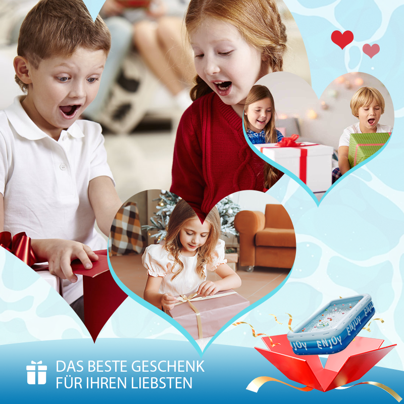 Verstärktes aufblasbares Schwimmbecken für Kinder und Erwachsene
