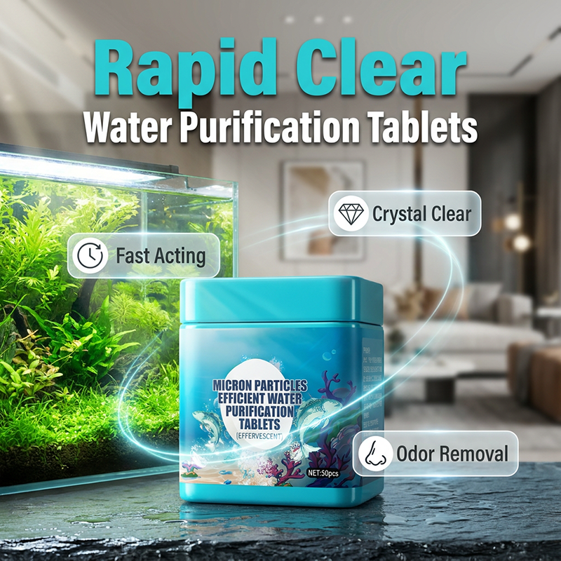 Hocheffiziente Aquarienwasserreinigungstabletten