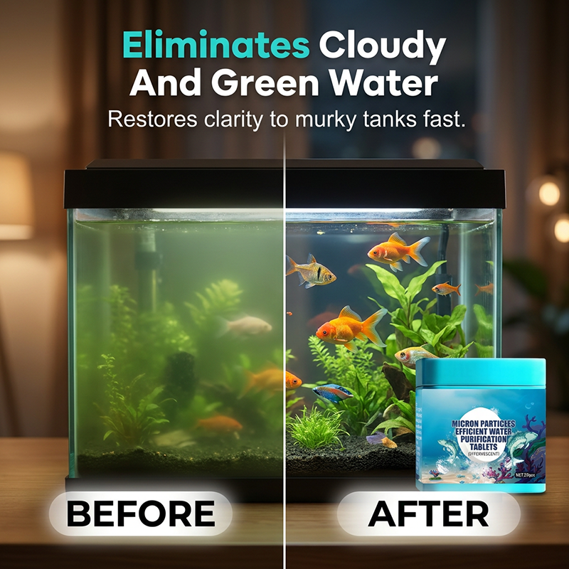 Hocheffiziente Aquarienwasserreinigungstabletten