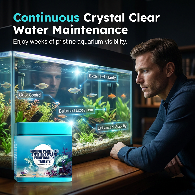 Hocheffiziente Aquarienwasserreinigungstabletten