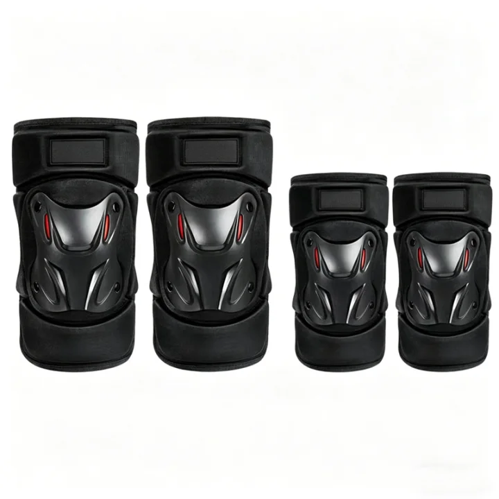 🏍️🛡️ Motorrad Knie- & Ellenbogenprotektoren Set – geprüfte Sicherheit, atmungsaktiv & flexibel, jetzt −50%