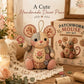 ❄️Sommerfrische 50 % Rabatt!🐭DIY-Patchwork-Maus-Nähset – Komplettes anfängerfreundliches Bastelset mit Stoffen, Füllmaterial & Anleitung