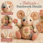 ❄️Sommerfrische 50 % Rabatt!🐭DIY-Patchwork-Maus-Nähset – Komplettes anfängerfreundliches Bastelset mit Stoffen, Füllmaterial & Anleitung