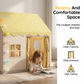 🎒 Dream Play Tent for Kids – Quick pop-up design, foldable & portable. Perfect for indoor playdates, garden picnics & family trips. Includes storage bag for effortless tidying 🧺