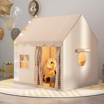 🎒 Dream Play Tent for Kids – Quick pop-up design, foldable & portable. Perfect for indoor playdates, garden picnics & family trips. Includes storage bag for effortless tidying 🧺