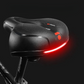 🏙️ Comfortable & Breathable Bicycle Saddle – Designed for the daily commute and weekend leisure rides. Ergonomic shape, soft cushioning & a ventilated centre channel that reduces pressure and keeps you cool on the way to work ☀️