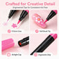 💕LAST DAY-50% OFF🌈24 Colors Dual Ended Nail Art Pens Set🖌️