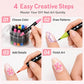 💕LAST DAY-50% OFF🌈24 Colors Dual Ended Nail Art Pens Set🖌️
